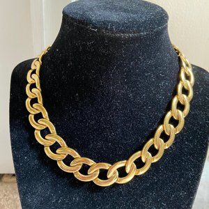Vintage 80's Napier Gold Chain necklace